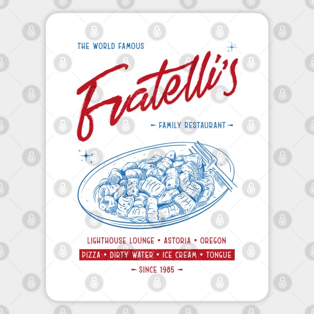 Fratelli's Restaurant Magnet by Hataka